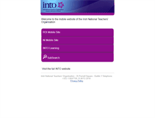 Tablet Screenshot of m.into.ie